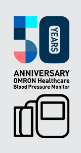 50 years Anniversary OMRON Healthcare Blood Pressure Monitor